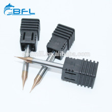 BFL-Vollhartmetall-2-Nuten-Schaftfräser mit Mikro-Durchmesser für Stahl